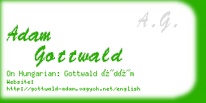 adam gottwald business card